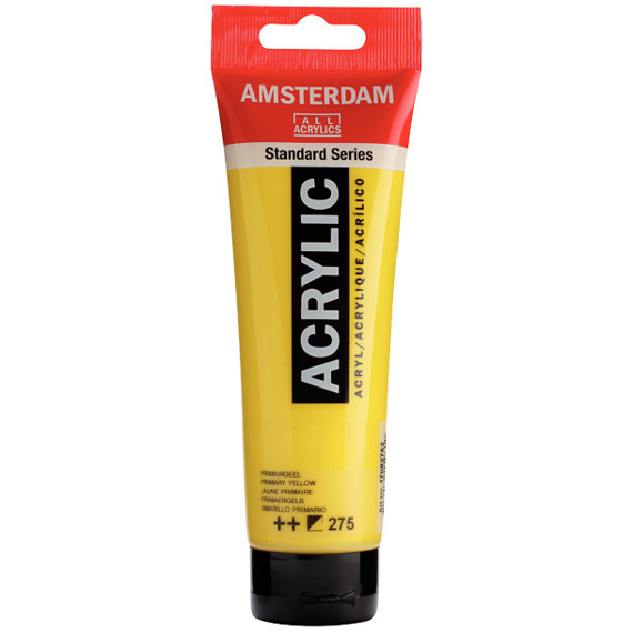 Farba akrylowa Talens Amsterdam 120ml - 275 primary yellow