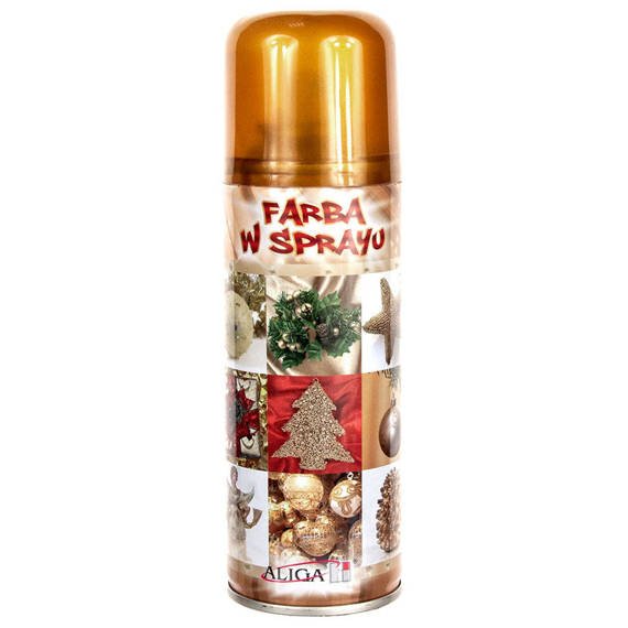 Farba w sprayu Aliga 250ml, miedziana 