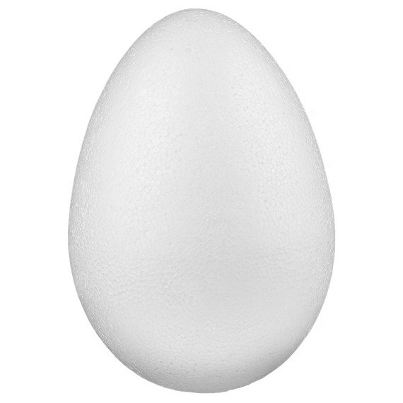 Jajko styropianowe, 15 cm
