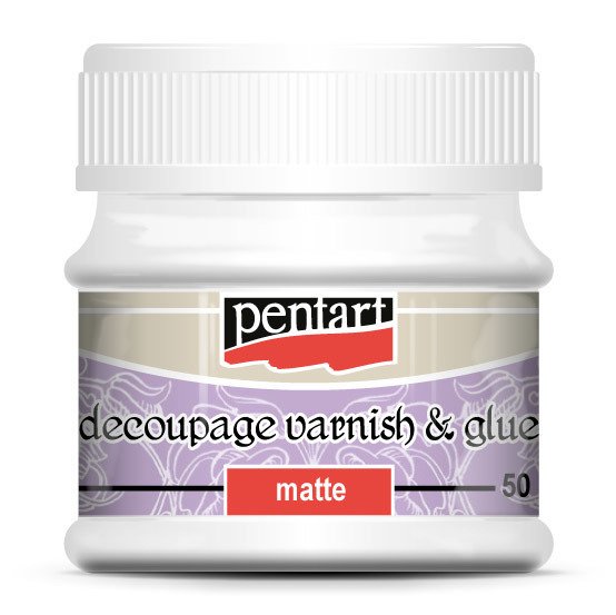 Klej i lakier do decoupage varnish and glue matowy/matte 50ml - Pentart