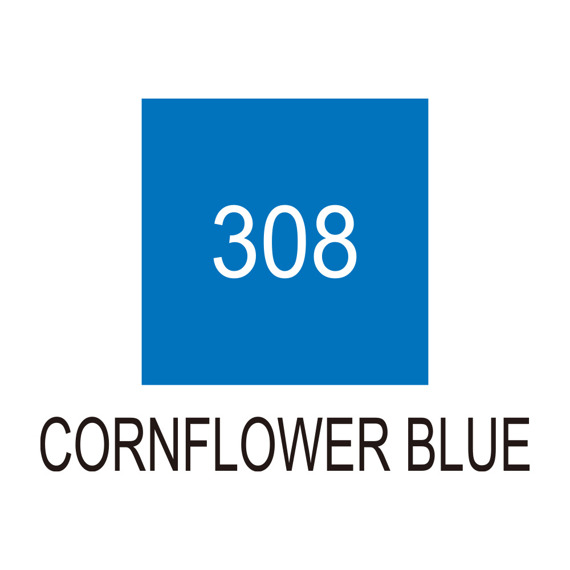 Marker Art & Graphic Twin - Cornflower Blue 308 niebieski