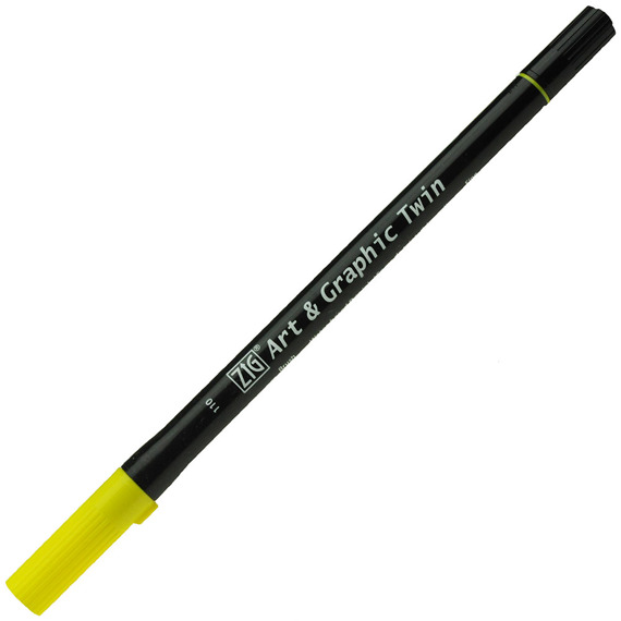 Marker dwustronny Art & Graphic Twin - Mid Yellow 110 żółty