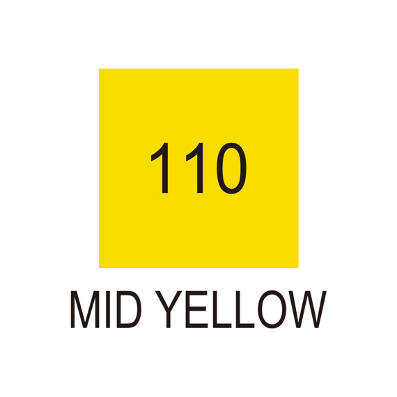 Marker dwustronny Art & Graphic Twin - Mid Yellow 110 żółty