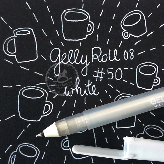 Pisaki żelowe Gelly Roll - Real White - 3szt - białe