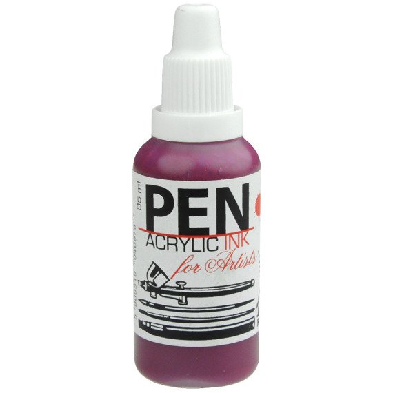 Tusz akrylowy PEN do aerografu 35 ml - 07 Magenta