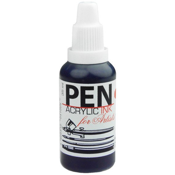 Tusz akrylowy PEN do aerografu 35 ml - 08 Fioletowy