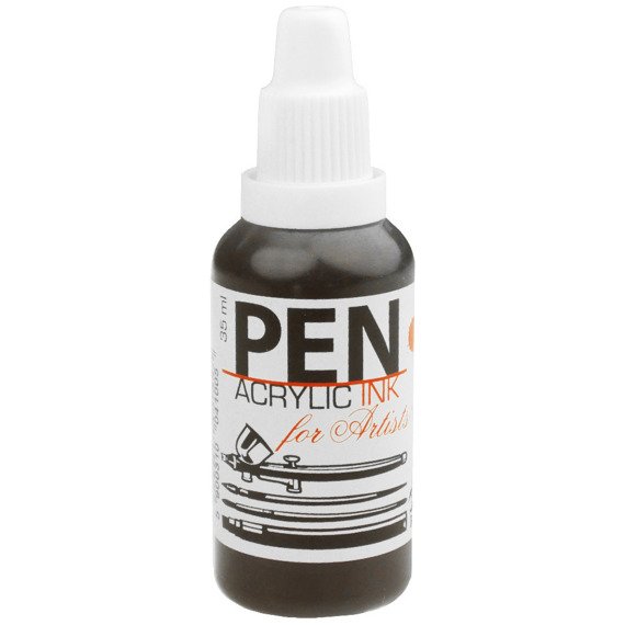 Tusz akrylowy PEN do aerografu 35 ml - 15 Brąz