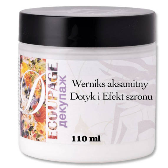 Werniks aksamitny Dotyk i Efekt szronu Renesans 110ml do Decoupage