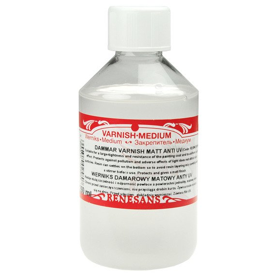 Werniks damarowy matowy Renesans - 250 ml