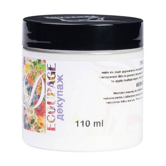 Werniks wodny do decoupage Renesans 110 ml - matowy