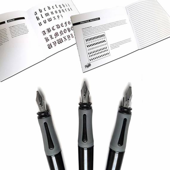 Zestaw do kaligrafii Calligraphy Writing Set -  17 elementów