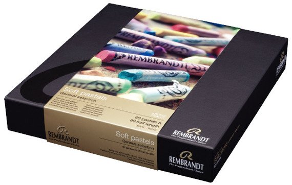 Zestaw suchych pasteli Rembrandt 60+60 - komplet Master