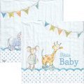 Serwetka 33x33cm - Hello Baby light blue