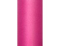 Tiul dekoracyjny na rolce 30cm 9m - 006 dark pink