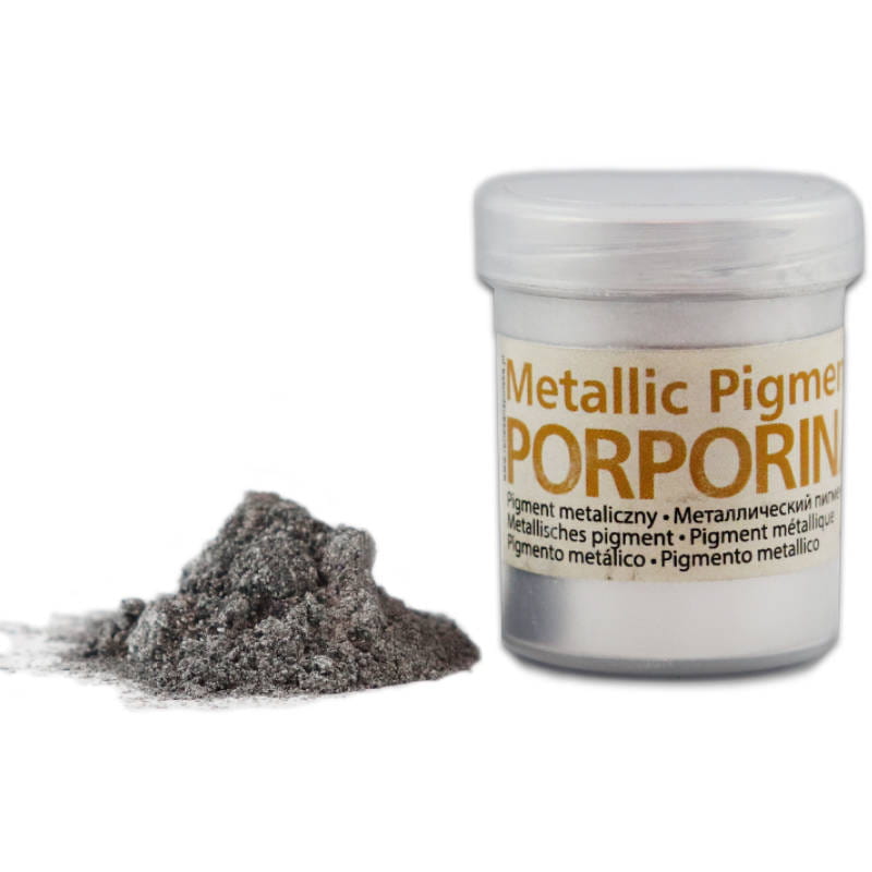 Porporina Renesans pigment metaliczny do spękań srebro 8 g