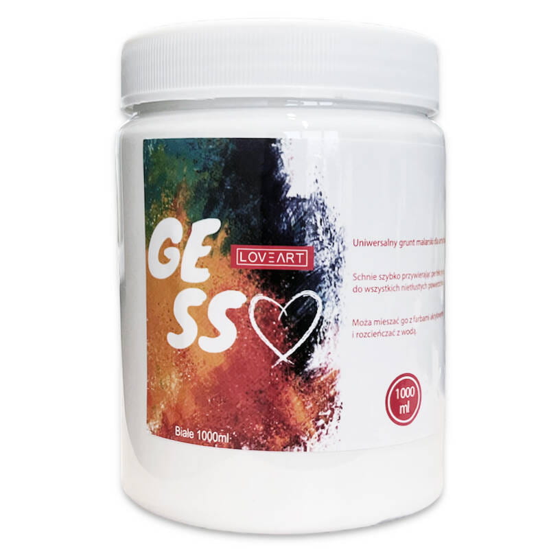 Gesso grunt LoveArt 1000 ml