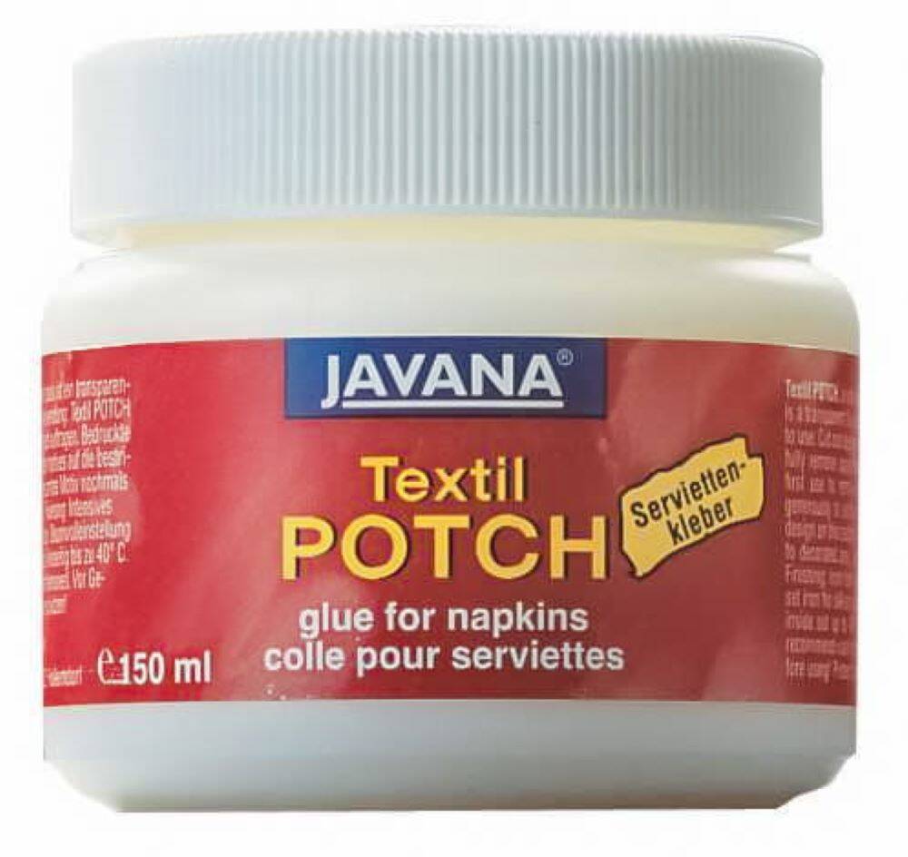 Klej werniks do tkanin KREUL Javana Textil Potch 150 ml