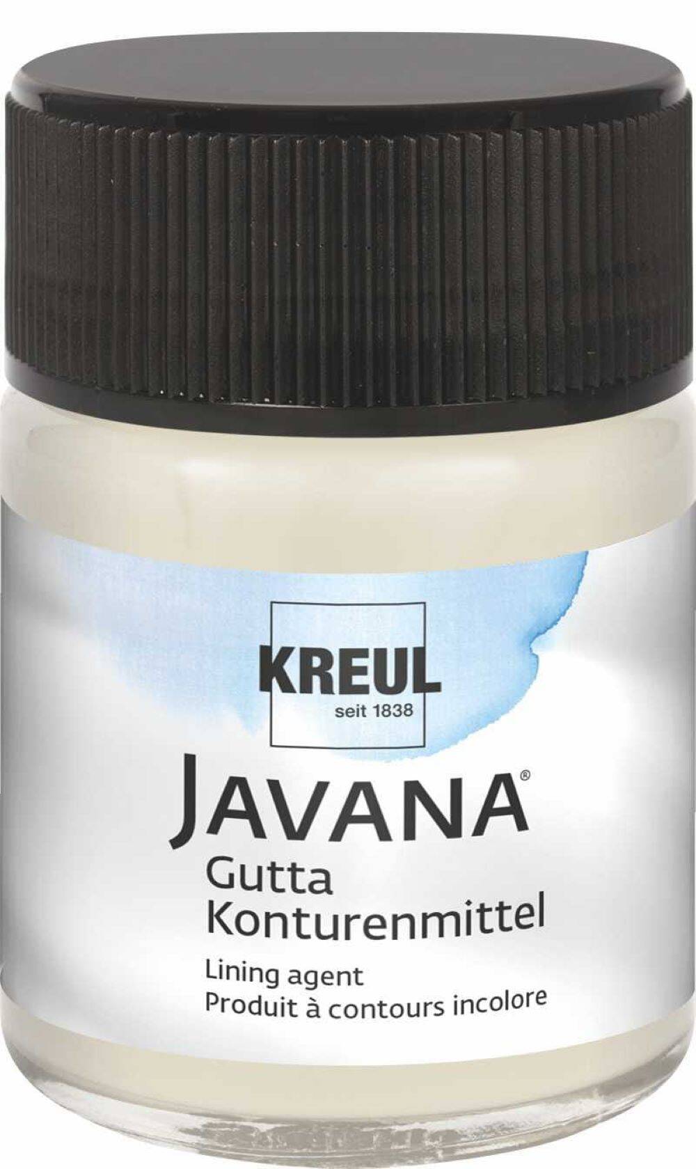 Gutta wodna bezbarwna KREUL Javana do tkanin 50 ml